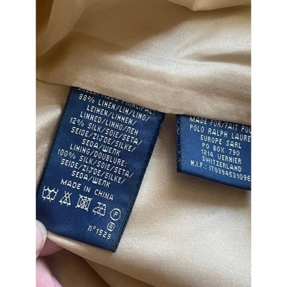 Ralph Lauren Linen Silk Skirt - Picture 7 of 7
